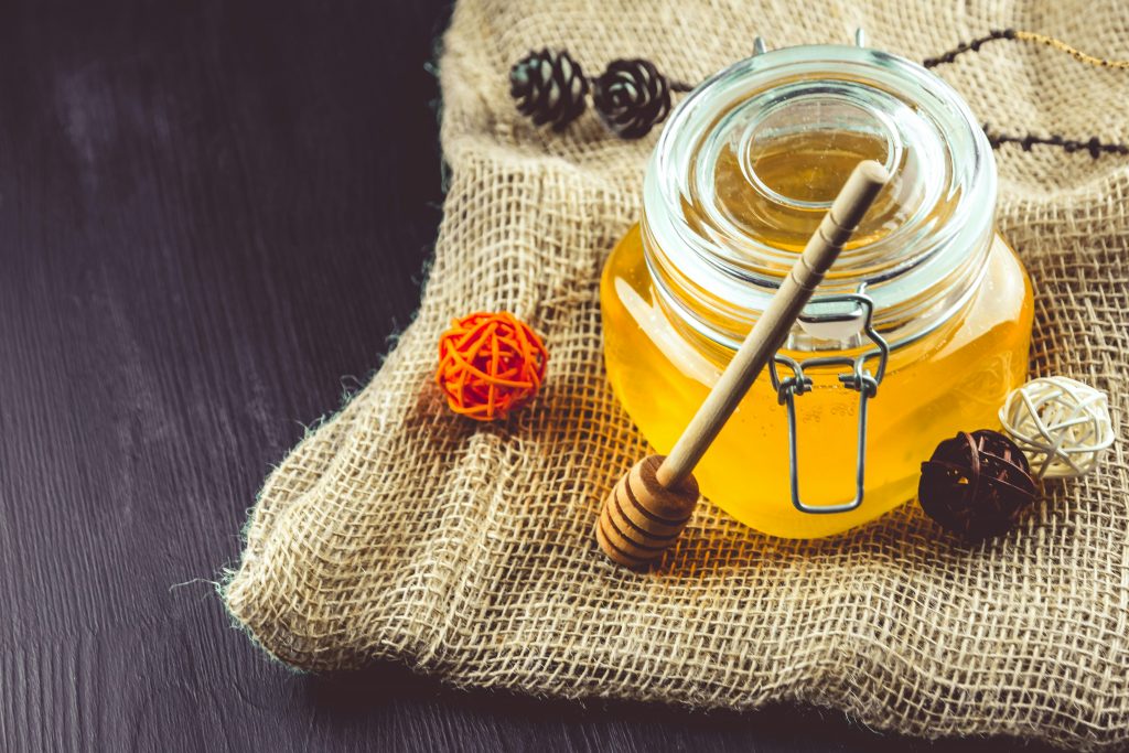 Raw runny honey